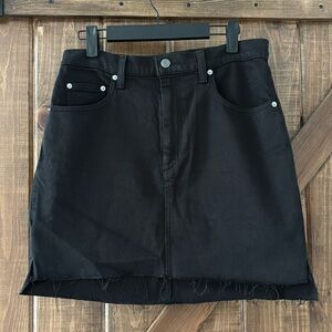 Aritiza Black Denim Skirt (Wilfred Free)
